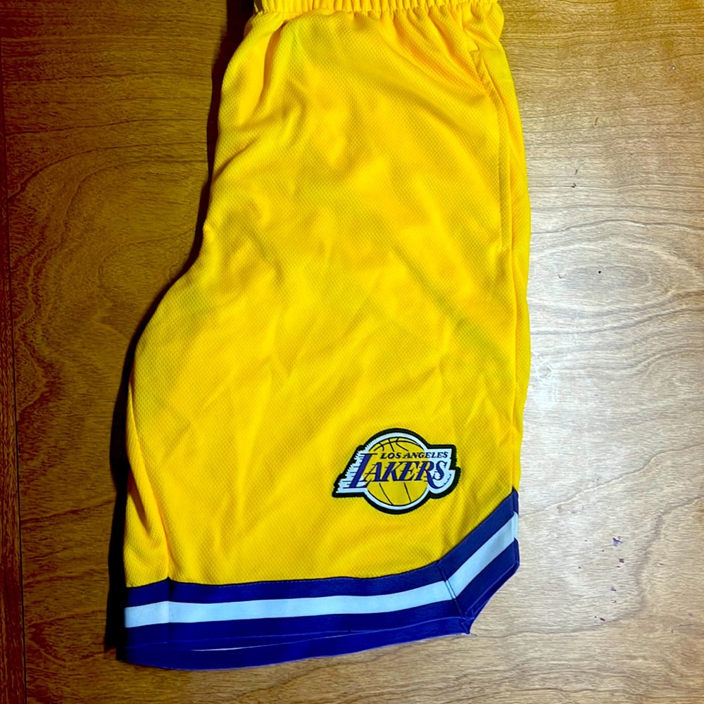 Lebron James Los Angles Lakers basketball jersey set